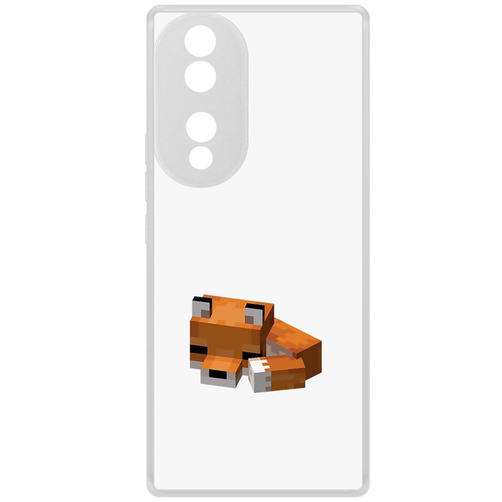 Чехол-накладка Krutoff Clear Case Minecraft-Спящий Лисенок для Honor 70, Прозрачный
Чехол-накладка Krutoff Clear Case Minecraft-Спящий Лисенок для Honor 70, Прозрачный