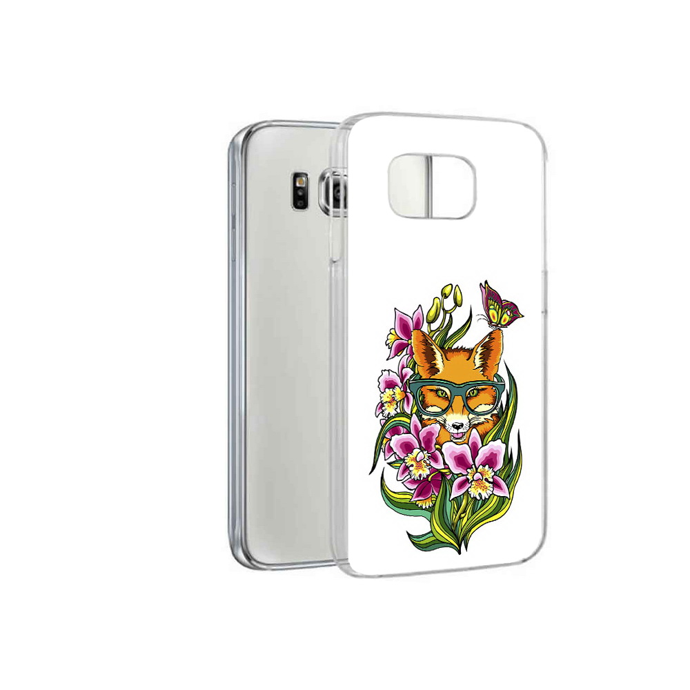 Чехол MyPads Tocco для Samsung Galaxy S6 Лиса в цветах (PT12300.506.108), Прозрачный, Tocco
Чехол MyPads Tocco для Samsung Galaxy S6 Лиса в цветах (PT12300.506.108), Прозрачный, Tocco