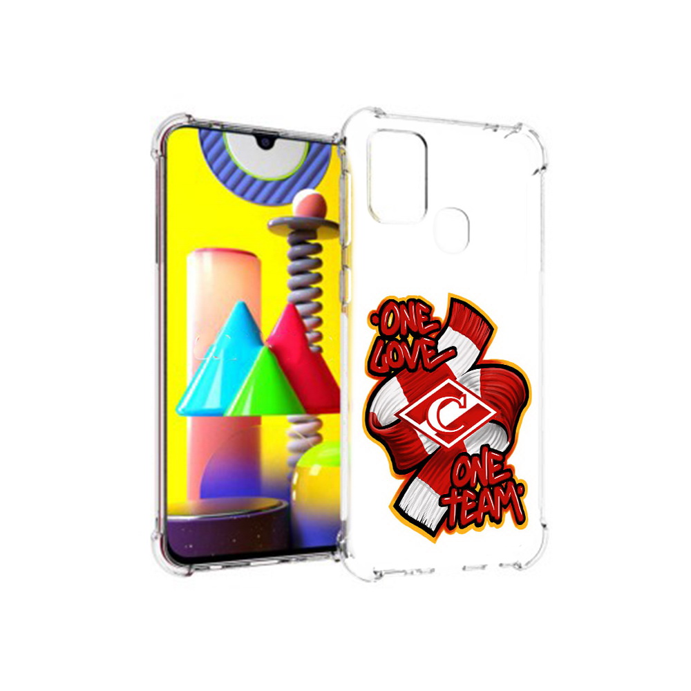 Чехол MyPads Tocco для Samsung Galaxy M31 ФК спарак 1 любовь (PT147019.488.184), Прозрачный, Tocco
Чехол MyPads Tocco для Samsung Galaxy M31 ФК спарак 1 любовь (PT147019.488.184), Прозрачный, Tocco