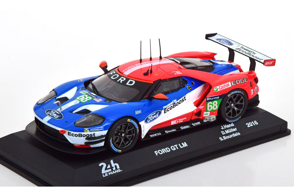 Ford gt lm #68 "ford chip ganassi team usa" winner lmgte le mans 2016 hand - muller - bour, Разноцветный
Ford gt lm #68 "ford chip ganassi team usa" winner lmgte le mans 2016 hand - muller - bour, Разноцветный