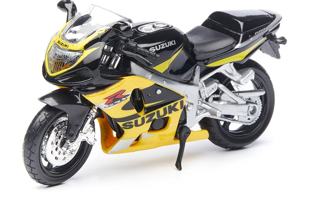 Модель коллекционная MAISTO Suzuki GSX-R600 / сузуки ГСИКС-Р600 черный/желтый (11.9 см)
Модель коллекционная MAISTO Suzuki GSX-R600 / сузуки ГСИКС-Р600 черный/желтый (11.9 см)