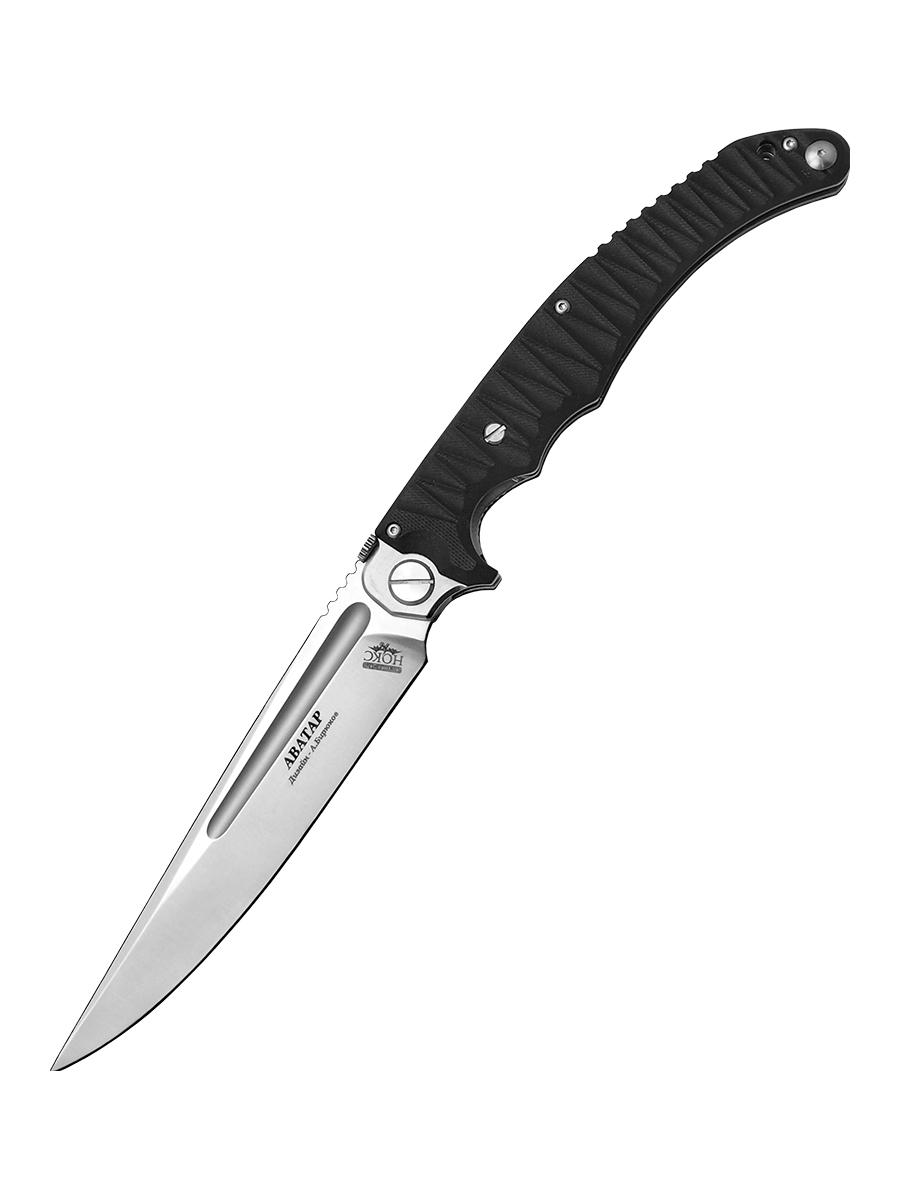 фото Нож складной нокс 334-100424 (аватар), большой полевой "фолдер", d2