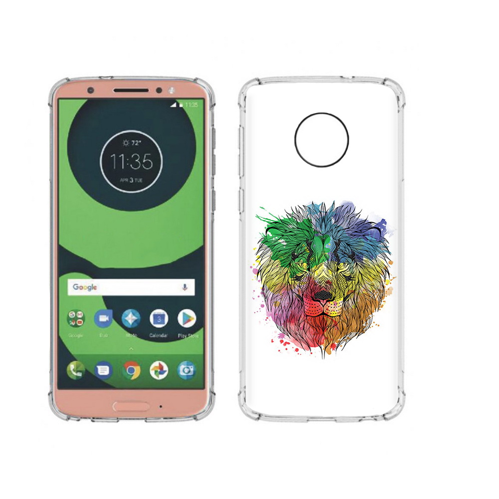 Чехол MyPads Tocco для Motorola Moto G6 разноцветный гордый лев (PT99805.376.573), Прозрачный, Tocco
Чехол MyPads Tocco для Motorola Moto G6 разноцветный гордый лев (PT99805.376.573), Прозрачный, Tocco
