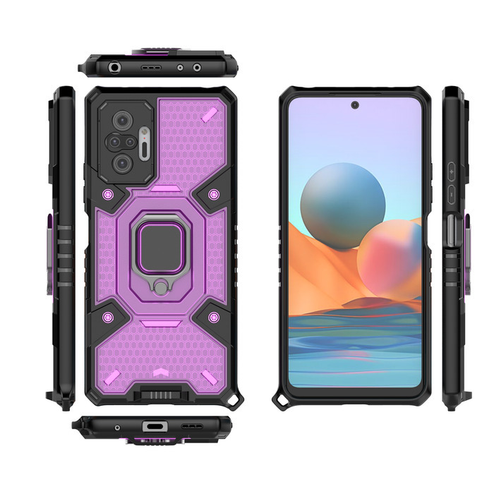 Противоударный чехол с Innovation Case для Xiaomi Redmi Note 10 Pro, фиолетовый, 268367962
Противоударный чехол с Innovation Case для Xiaomi Redmi Note 10 Pro, фиолетовый, 268367962