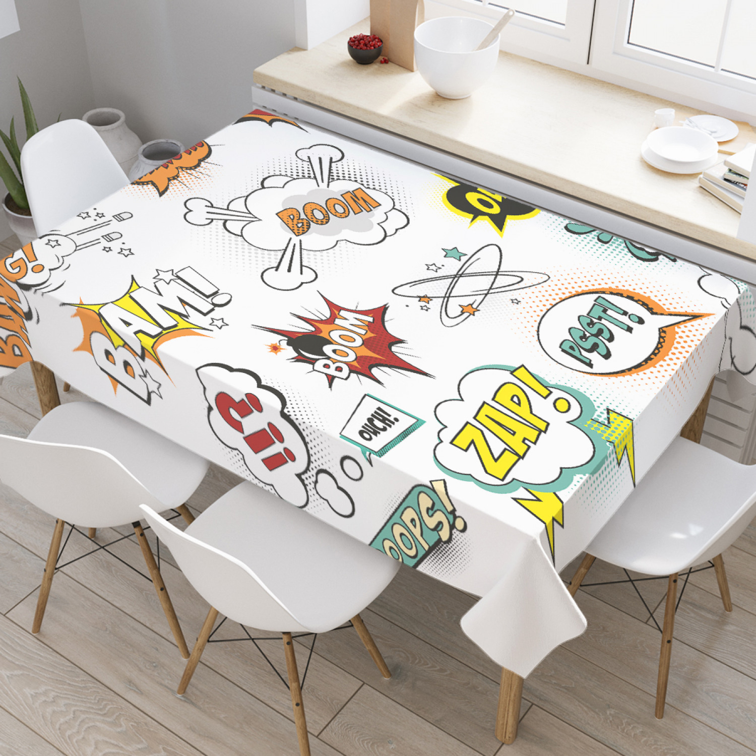 Скатерть прямоугольная JoyArty "Дизайн комиксов" из оксфорда, 120x145 см, Дизайн комиксов
Скатерть прямоугольная JoyArty "Дизайн комиксов" из оксфорда, 120x145 см, Дизайн комиксов