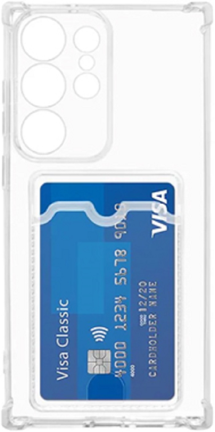 Чехол DF sCardCase-08 Clear для Samsung Galaxy S23 Ultra с кардхолдером, Прозрачный, sCardCase-08 Clear для Samsung Galaxy S23 Ultra с кардхолдером
Чехол DF sCardCase-08 Clear для Samsung Galaxy S23 Ultra с кардхолдером, Прозрачный, sCardCase-08 Clear для Samsung Galaxy S23 Ultra с кардхолдером