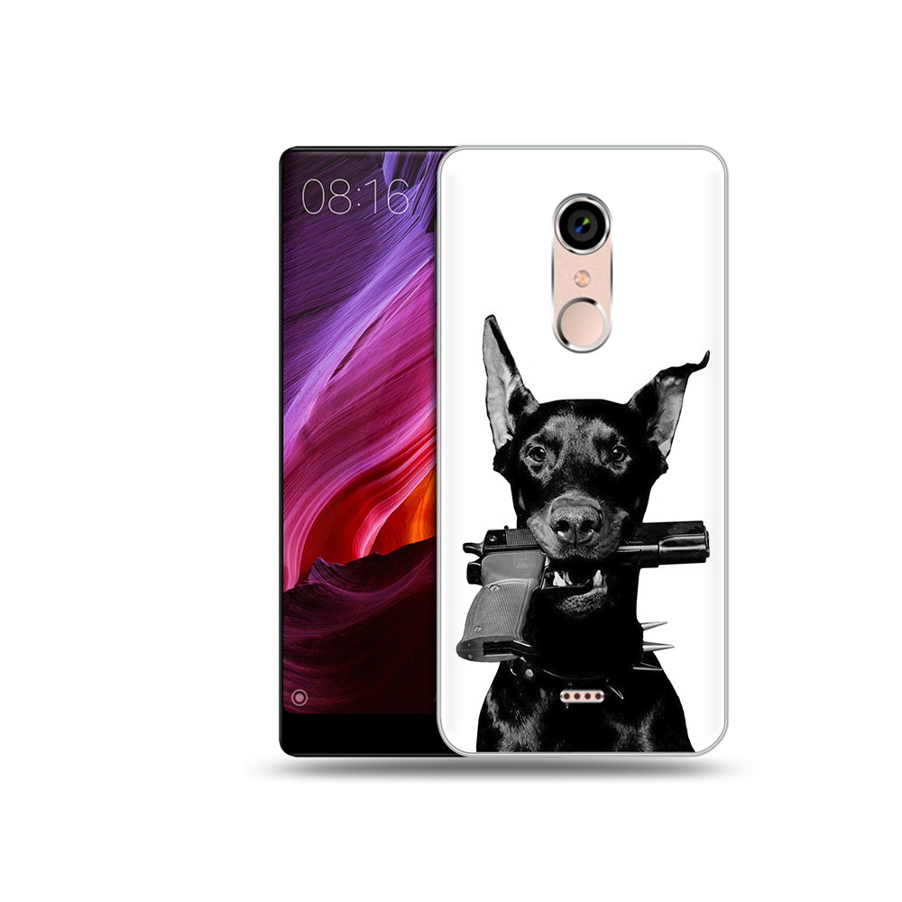 Чехол MyPads Tocco для BQ 5050 Strike доберман с пистолетом, Прозрачный, Tocco 
Чехол MyPads Tocco для BQ 5050 Strike доберман с пистолетом, Прозрачный, Tocco