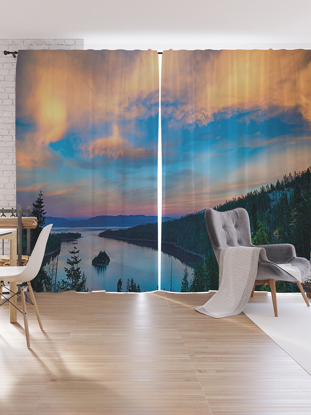 Шторы под лён JoyArty "Река в горах", серия Oxford DeLux, 340х265 см, Река в горах
Шторы под лён JoyArty "Река в горах", серия Oxford DeLux, 340х265 см, Река в горах