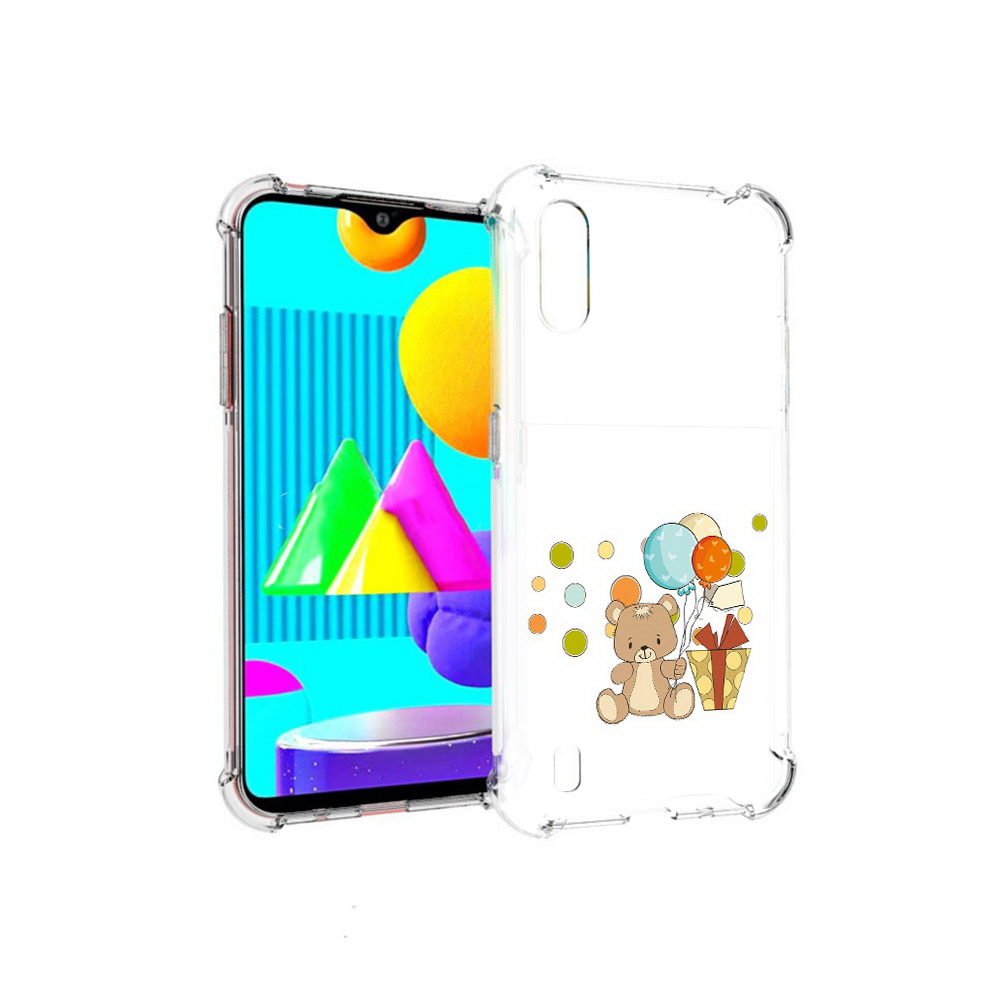 Чехол MyPads Tocco для Samsung Galaxy M01 медвеженок с подарком (PT151401.486.470), Прозрачный, Tocco
Чехол MyPads Tocco для Samsung Galaxy M01 медвеженок с подарком (PT151401.486.470), Прозрачный, Tocco