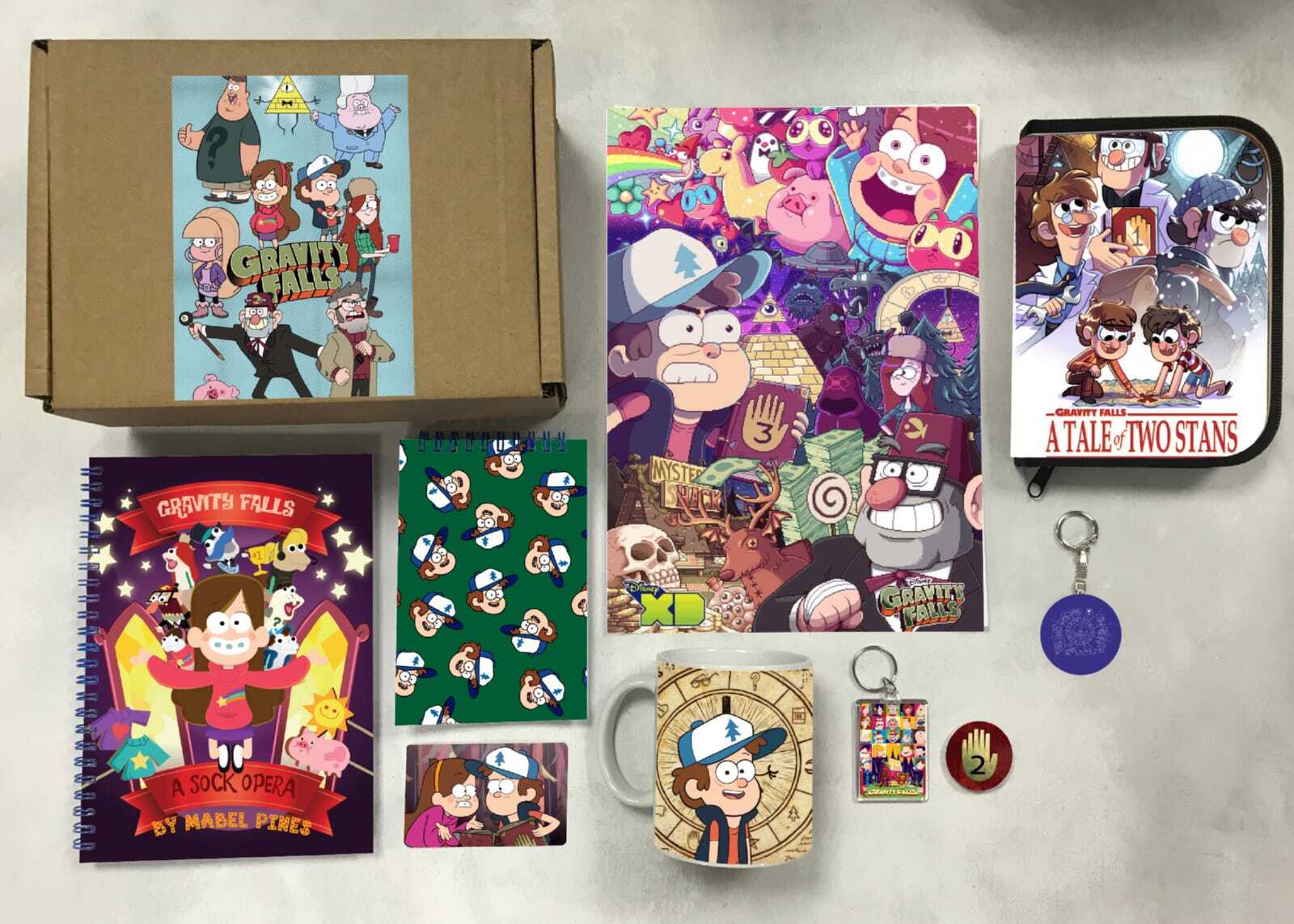 Бокс с подарком Принт Гравити Фолз 0009, 9 предметов
Бокс с подарком Принт Гравити Фолз 0009, 9 предметов