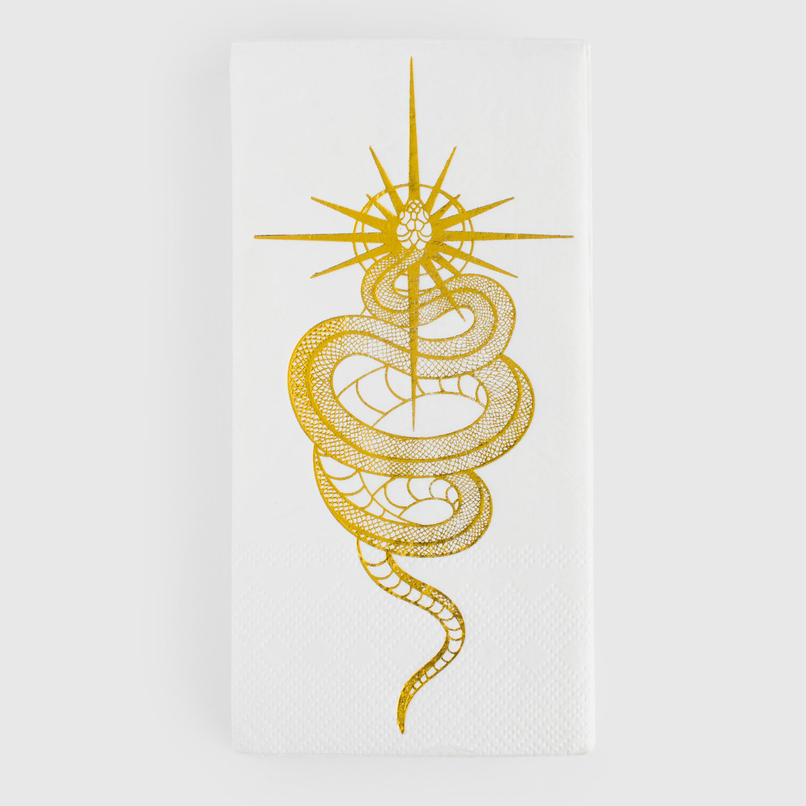 Салфетки бумажные Kuchenland Snake gold Змея со звездой, белые, 33х33 см, 20 шт, Белый
Салфетки бумажные Kuchenland Snake gold Змея со звездой, белые, 33х33 см, 20 шт, Белый