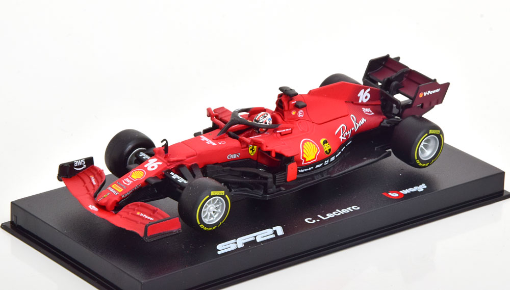 Ferrari SF21 scuderia ferrari #16 c фигуркой пилота c.leclerc formula 1 2021 / феррари СФ2, Красный
Ferrari SF21 scuderia ferrari #16 c фигуркой пилота c.leclerc formula 1 2021 / феррари СФ2, Красный