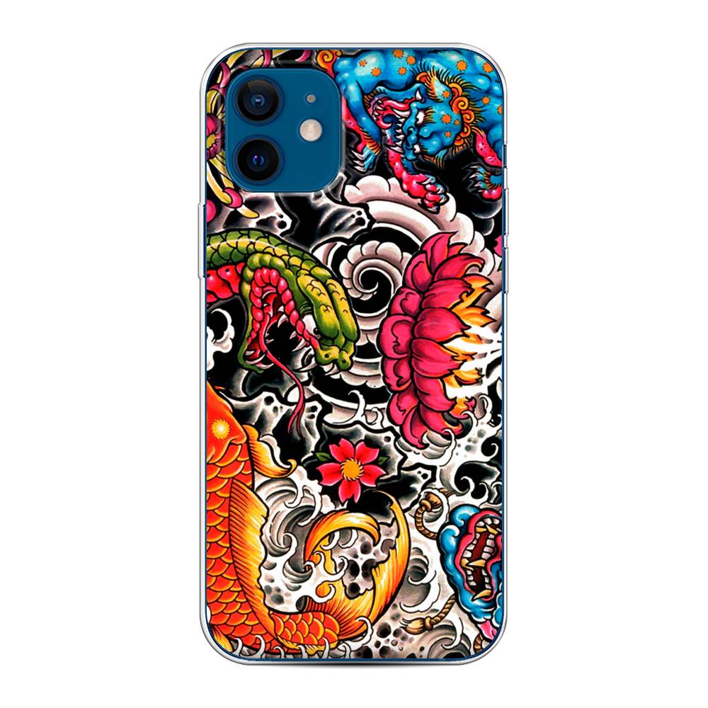 Чехол на Apple iPhone 12/12 Pro "Японское искусство", Красный;оранжевый;голубой, 12550-4
Чехол на Apple iPhone 12/12 Pro "Японское искусство", Красный;оранжевый;голубой, 12550-4