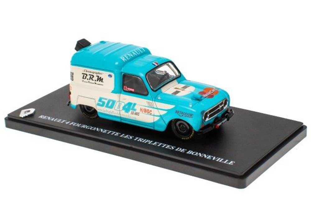 Модель коллекционная ALTAYA Renault 4 fourgonnette les triplettes de bonneville 2011, Голубой
Модель коллекционная ALTAYA Renault 4 fourgonnette les triplettes de bonneville 2011, Голубой