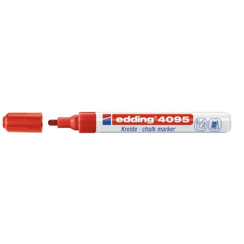Маркер для окон и стекла Edding E-4095 2-3мм, смываемый, на меловой основе, красный 10шт
Маркер для окон и стекла Edding E-4095 2-3мм, смываемый, на меловой основе, красный 10шт