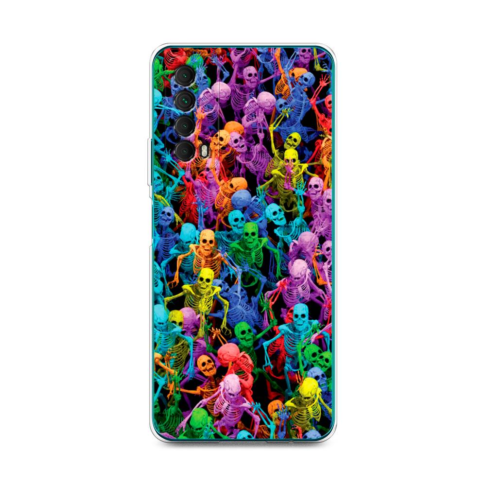 Чехол для Huawei P Smart 2021 "Вечеринка скелетов", Фиолетовый;желтый;оранжевый, 6104750-6
Чехол для Huawei P Smart 2021 "Вечеринка скелетов", Фиолетовый;желтый;оранжевый, 6104750-6