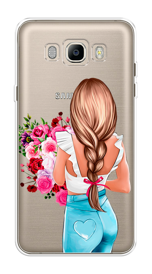 Чехол на Samsung Galaxy J5 2016 "Девушка с цветами", Коричневый;розовый;голубой, 22750-6
Чехол на Samsung Galaxy J5 2016 "Девушка с цветами", Коричневый;розовый;голубой, 22750-6