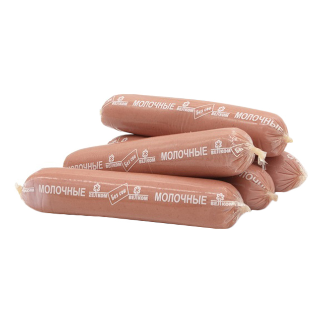 Сосиски Велком Молочные 
Сосиски Велком Молочные