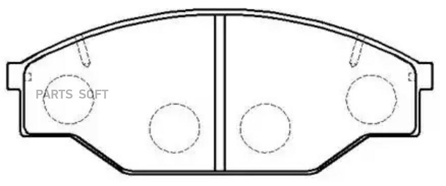 Колодки Тормозные Дисковые Toyota: Hiace 82.12- Hilux (Rn55, 75) 84.8-, Toyota: Hiace (Yh,
Колодки Тормозные Дисковые Toyota: Hiace 82.12- Hilux (Rn55, 75) 84.8-, Toyota: Hiace (Yh,