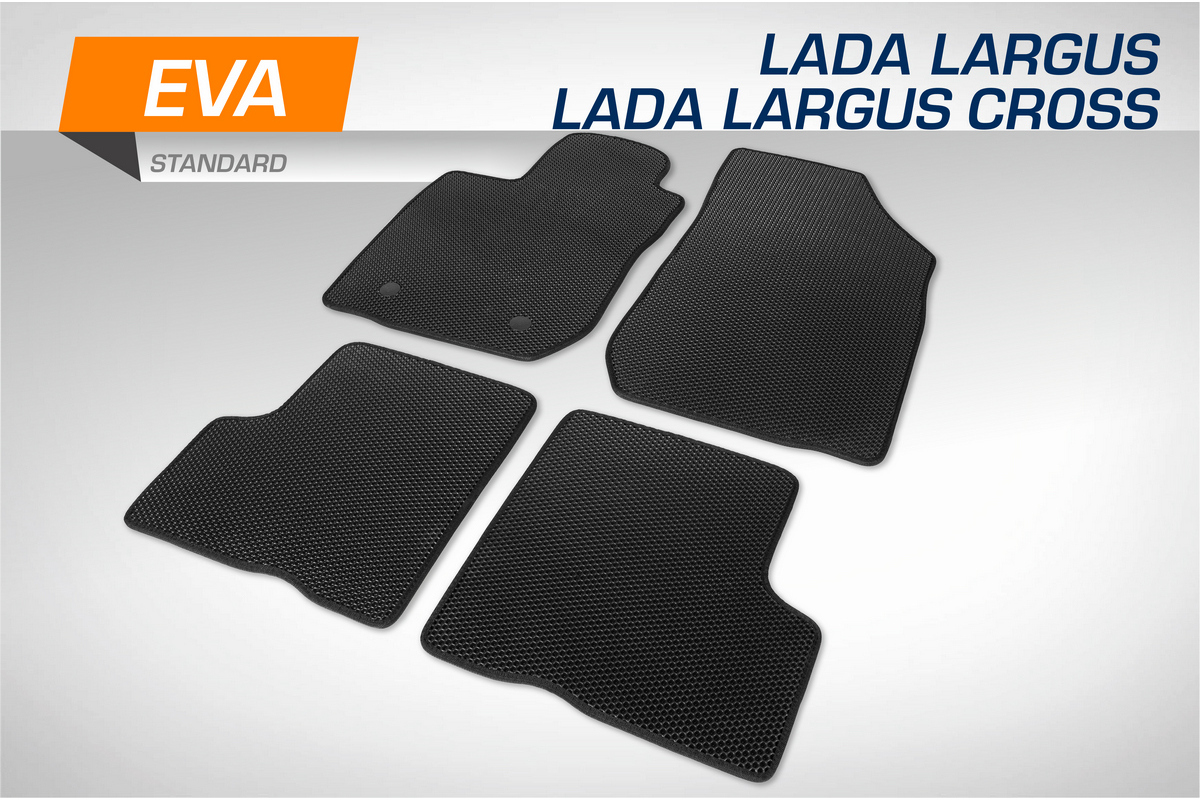 Коврики в салон AutoFlex EVA/ЭВА/ЕВА Standart Лада Ларгус 12-/Ларгус Кросс SW 5м., 6600301, 6600301
Коврики в салон AutoFlex EVA/ЭВА/ЕВА Standart Лада Ларгус 12-/Ларгус Кросс SW 5м., 6600301, 6600301
