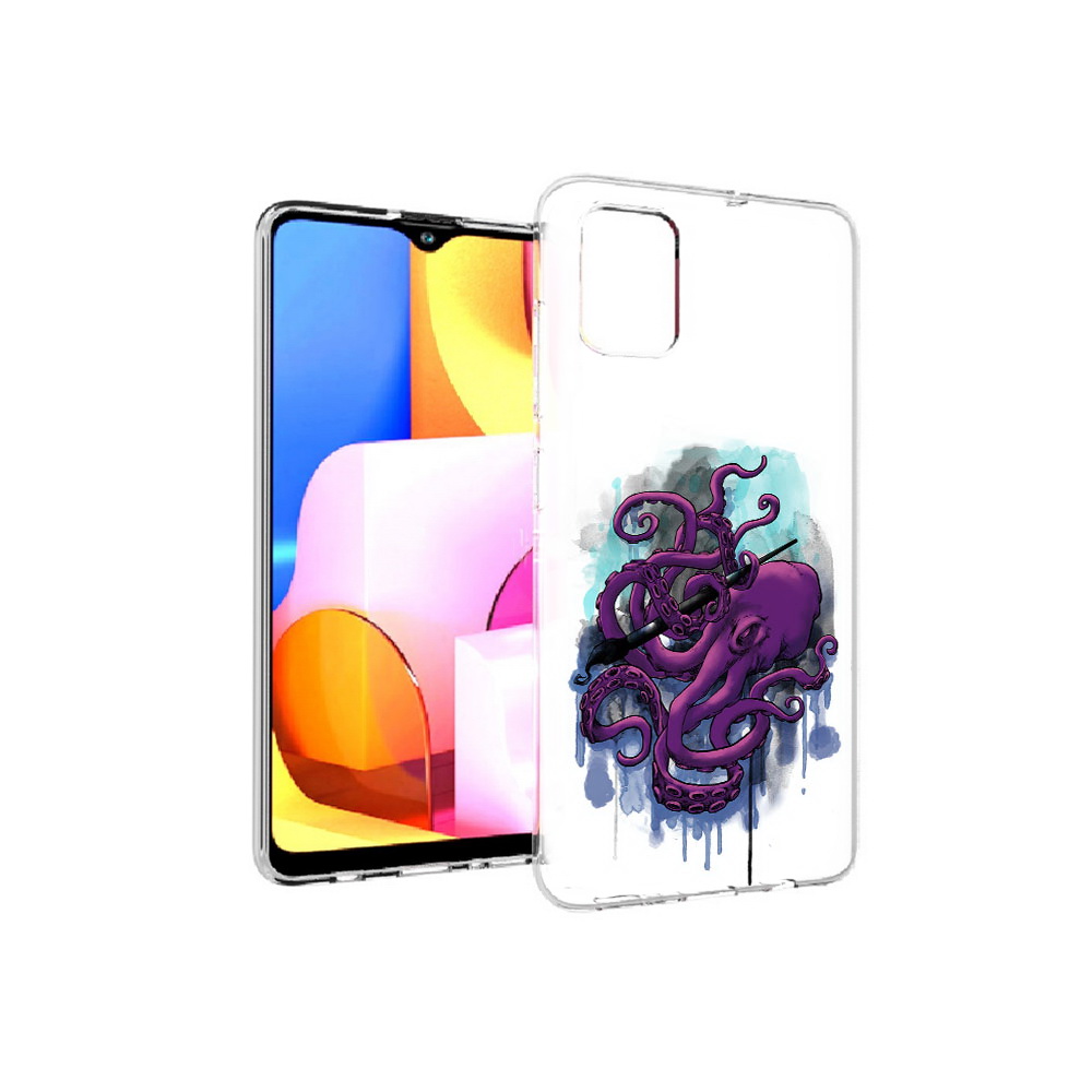 Чехол MyPads Tocco для Samsung Galaxy A71 фиолетовый осьминог (PT142122.485.658), Прозрачный, Tocco
Чехол MyPads Tocco для Samsung Galaxy A71 фиолетовый осьминог (PT142122.485.658), Прозрачный, Tocco