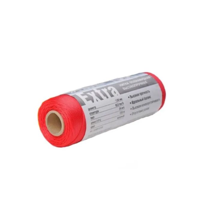 Нитки капроновые (полиамидные) Петроканат Extra, 100 г. 93,5tex*4 (1,00 мм), 230 м,, Красный, Extra
Нитки капроновые (полиамидные) Петроканат Extra, 100 г. 93,5tex*4 (1,00 мм), 230 м,, Красный, Extra