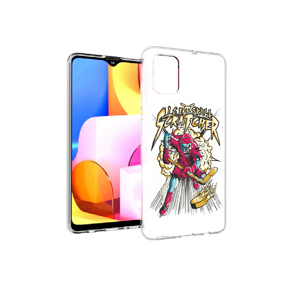 Чехол MyPads Tocco для Samsung Galaxy A71 нарисованный скелет хоккеист (PT142122.485.514), Прозрачный, Tocco
Чехол MyPads Tocco для Samsung Galaxy A71 нарисованный скелет хоккеист (PT142122.485.514), Прозрачный, Tocco