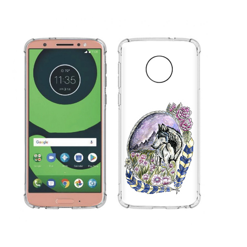 Чехол MyPads Tocco для Motorola Moto G6 нарисованный волк в цветах с перьями, Прозрачный, Tocco
Чехол MyPads Tocco для Motorola Moto G6 нарисованный волк в цветах с перьями, Прозрачный, Tocco