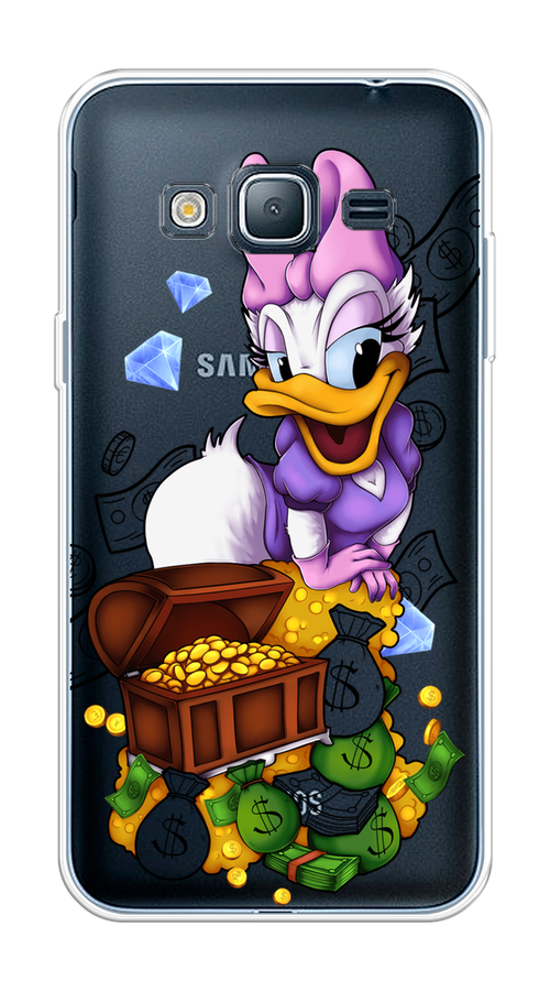 Чехол на Samsung Galaxy J3 2016 "Rich Daisy Duck", Коричневый;белый;фиолетовый, 22450-6
Чехол на Samsung Galaxy J3 2016 "Rich Daisy Duck", Коричневый;белый;фиолетовый, 22450-6