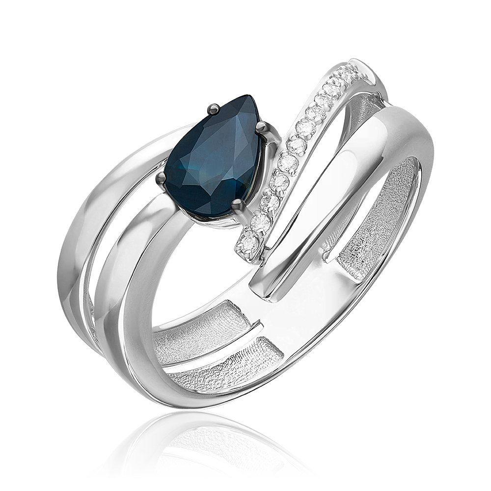 Кольцо из белого золота р. PLATINA jewelry 01-5745-00-105-1120, сапфир/бриллиант, 01-5745-00-105-1120
Кольцо из белого золота р. PLATINA jewelry 01-5745-00-105-1120, сапфир/бриллиант, 01-5745-00-105-1120