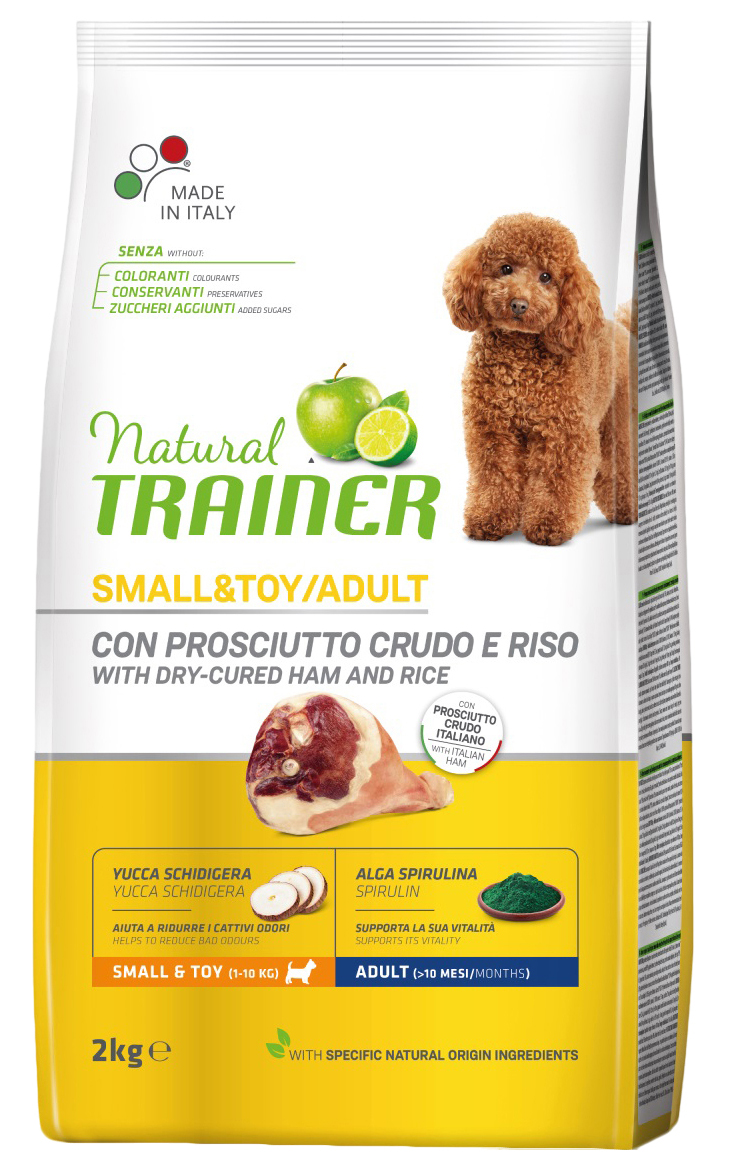 TRAINER TRAINER NATURAL SMALL & TOY DRY-CURED HAM & RICE для взрослых собак маленьких поро
TRAINER TRAINER NATURAL SMALL & TOY DRY-CURED HAM & RICE для взрослых собак маленьких поро