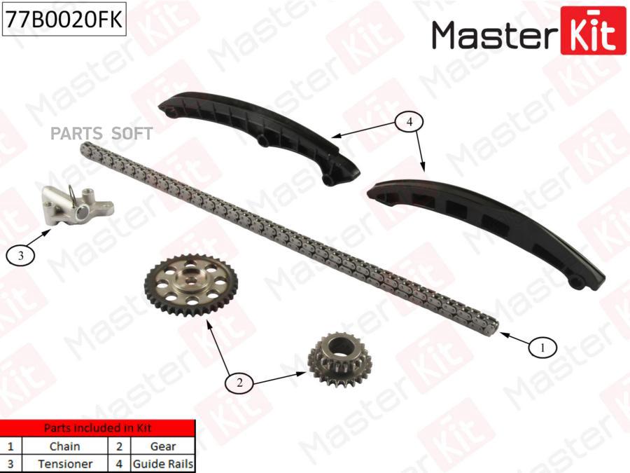 Комплект Цепи Грм Vw: Golf V/Vi 1.4 Tsi Bwk/Cava 05-13 MasterKit арт. 77B0020FK
Комплект Цепи Грм Vw: Golf V/Vi 1.4 Tsi Bwk/Cava 05-13 MasterKit арт. 77B0020FK
