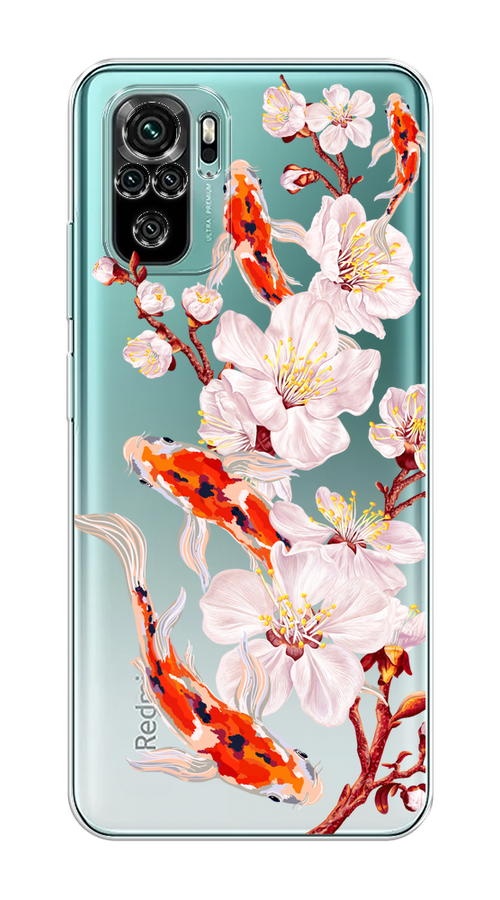 Чехол на Xiaomi Redmi Note 10/Note 10S/Poco M5s "Карпы и сакура", Оранжевый;розовый;бежевый;прозрачный, 316250-1
Чехол на Xiaomi Redmi Note 10/Note 10S/Poco M5s "Карпы и сакура", Оранжевый;розовый;бежевый;прозрачный, 316250-1