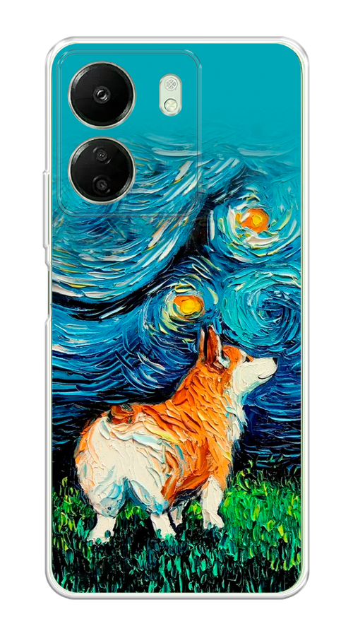 Чехол на Xiaomi Redmi 13C "Корги звёздная ночь", Коричневый;белый;зеленый, 320550-1
Чехол на Xiaomi Redmi 13C "Корги звёздная ночь", Коричневый;белый;зеленый, 320550-1