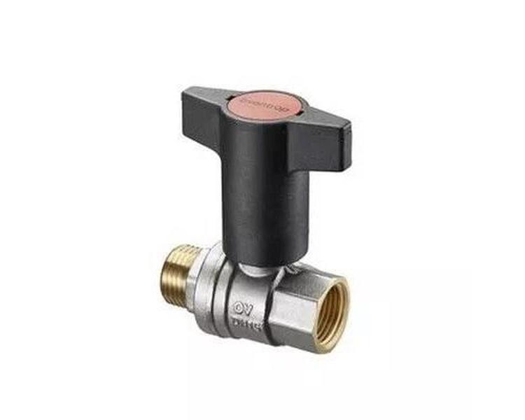 Кран шаровой латунь Oventrop Optibal 1077304 1/2ВРг х1/2НРш полнопроход бабочка прямой, Серебристый, 1077304-10H
Кран шаровой латунь Oventrop Optibal 1077304 1/2ВРг х1/2НРш полнопроход бабочка прямой, Серебристый, 1077304-10H