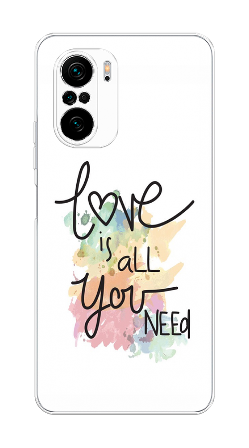 Чехол на Poco F3, Xiaomi Redmi K40/Mi 11i "Love is all you need", Белый;черный;зеленый, 312650-1
Чехол на Poco F3, Xiaomi Redmi K40/Mi 11i "Love is all you need", Белый;черный;зеленый, 312650-1