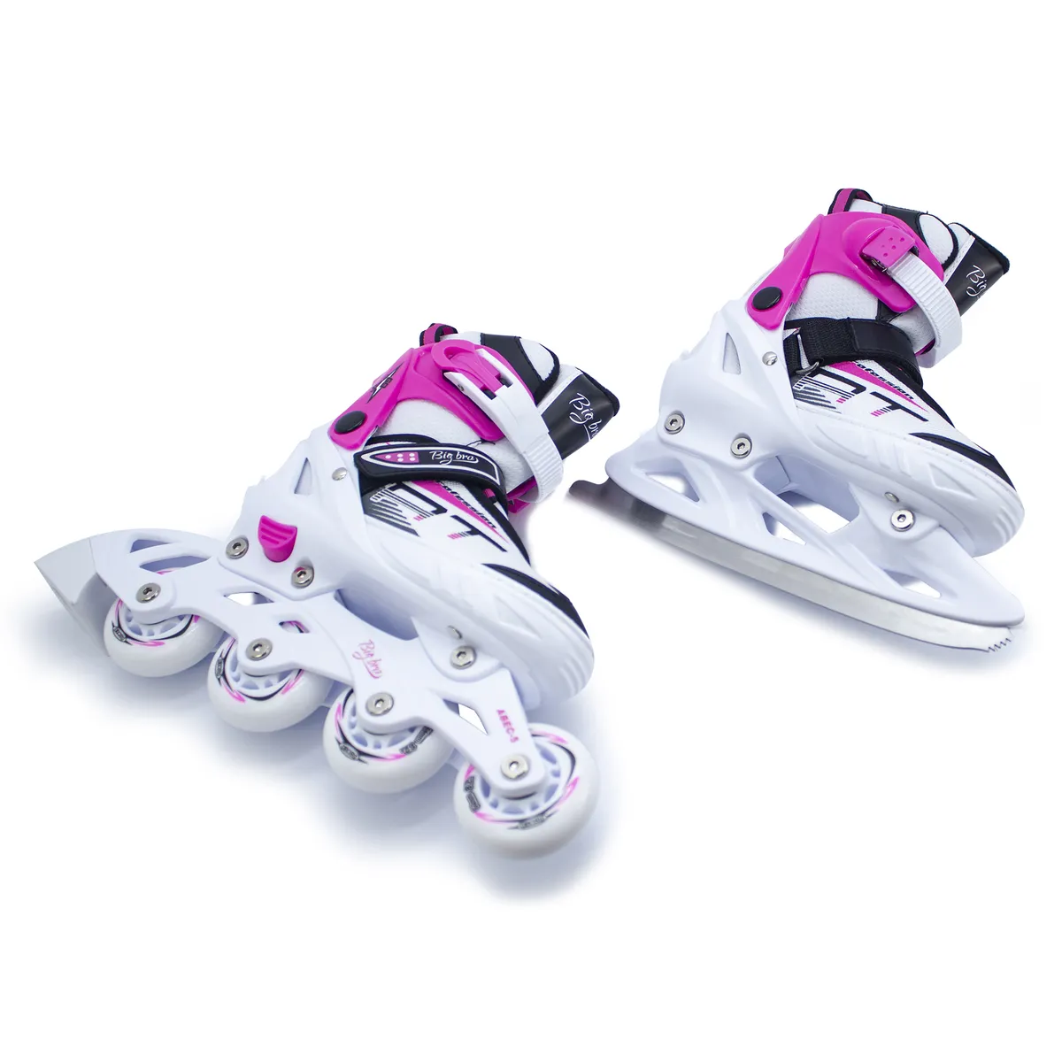 фото Коньки-ролики big bro pw-253в-5-1 2в1, размер 37-40