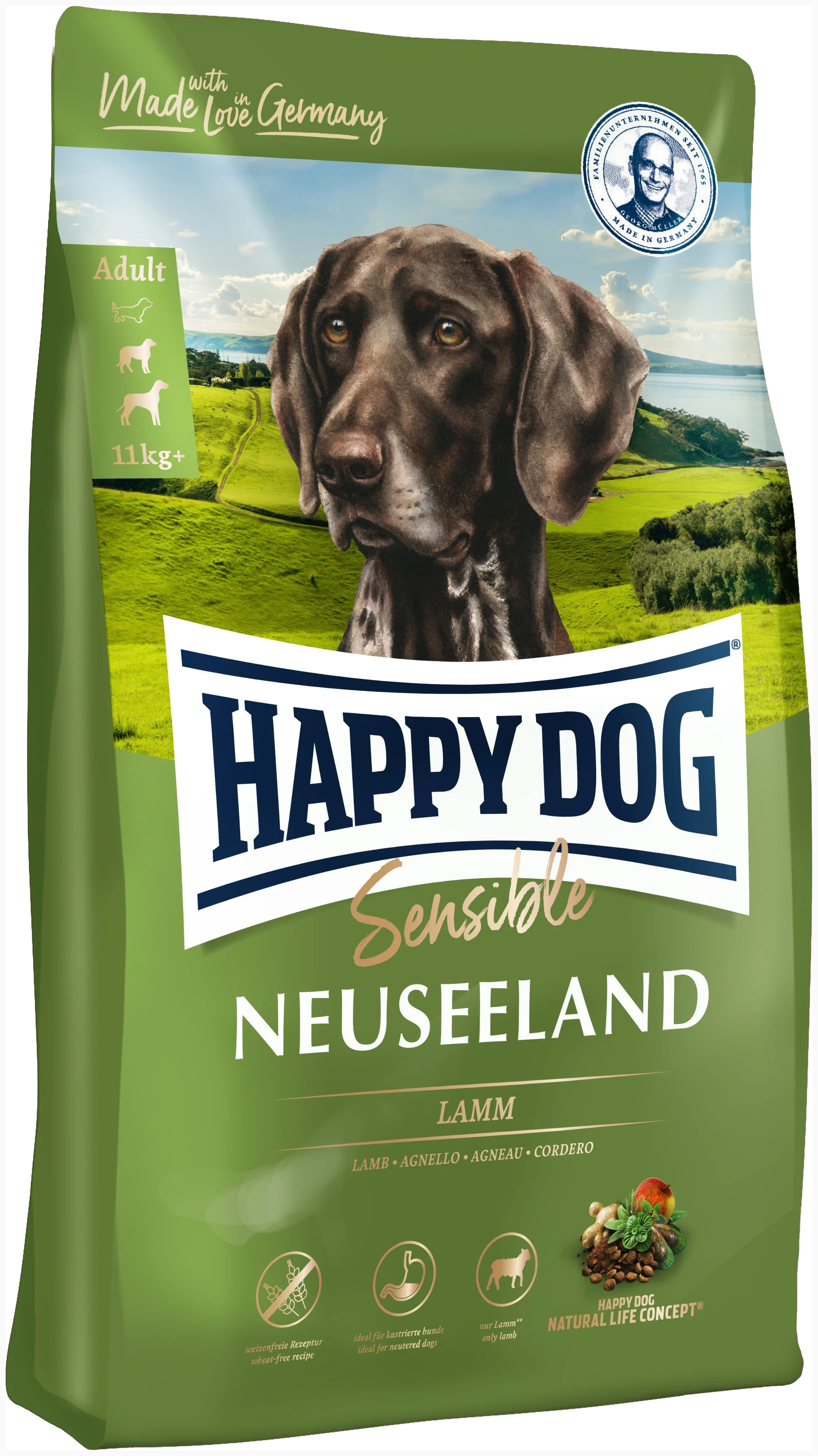 HAPPY DOG HAPPY DOG SUPREME NEUSEELAND SENSIBLE NUTRITION для взрослых собак всех пород пр
HAPPY DOG HAPPY DOG SUPREME NEUSEELAND SENSIBLE NUTRITION для взрослых собак всех пород пр