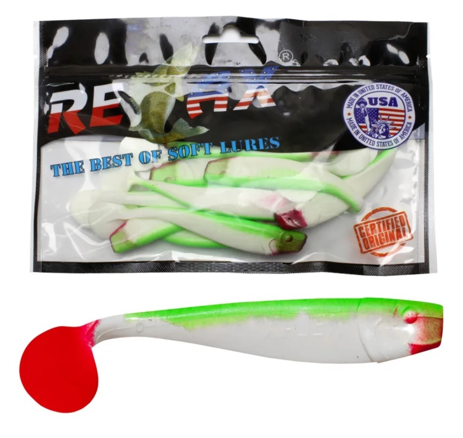 Мягкая силиконовая приманка риппер RELAX KINGSHAD (S004 (White, Green) /, Белый;зеленый, Kingshad
Мягкая силиконовая приманка риппер RELAX KINGSHAD (S004 (White, Green) /, Белый;зеленый, Kingshad