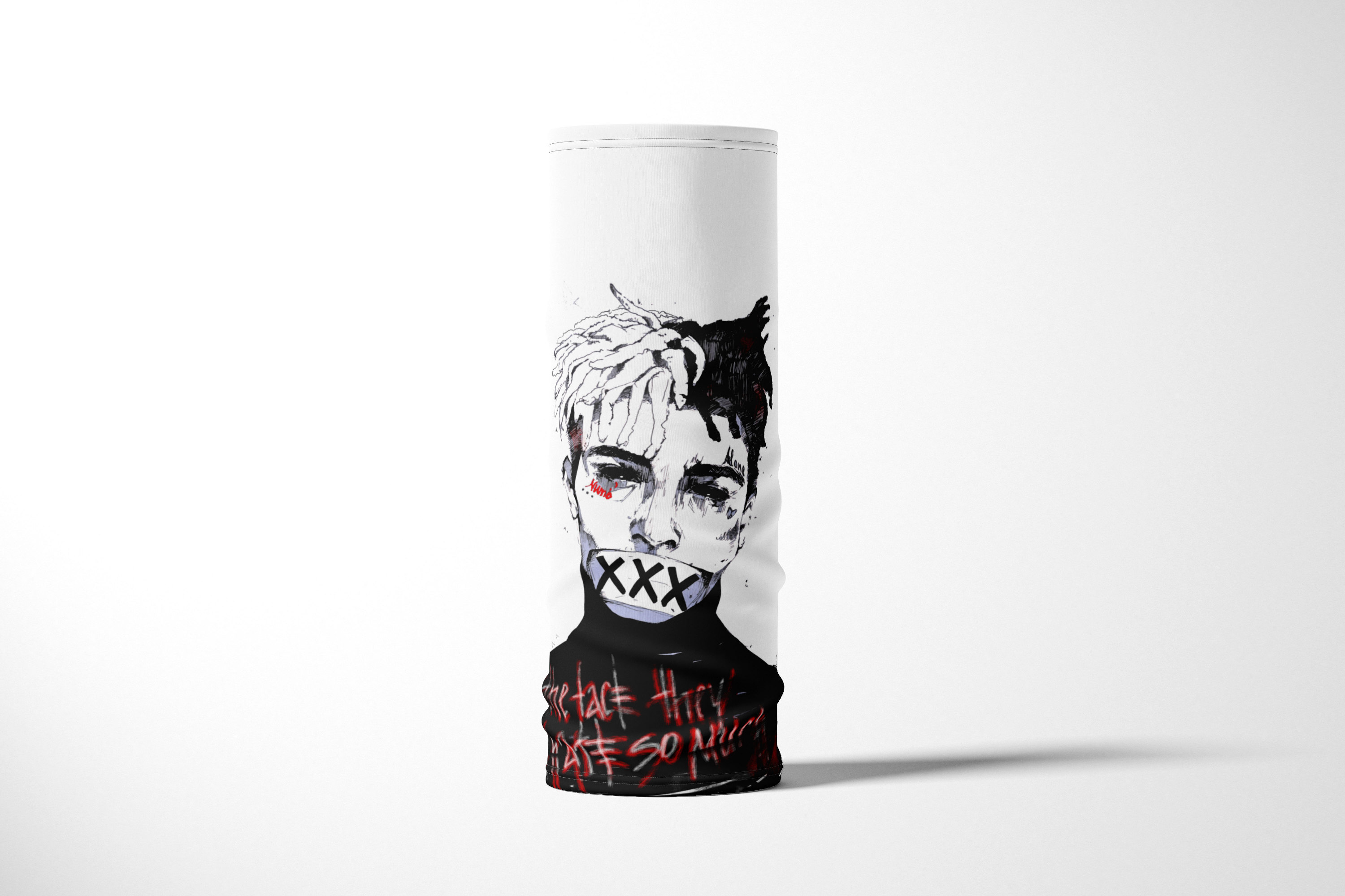 Бандана / Бафф / Снуд-трансформер / Rap / XXXtentacion, Черный;белый, BBuffVM_VM1561815
Бандана / Бафф / Снуд-трансформер / Rap / XXXtentacion, Черный;белый, BBuffVM_VM1561815