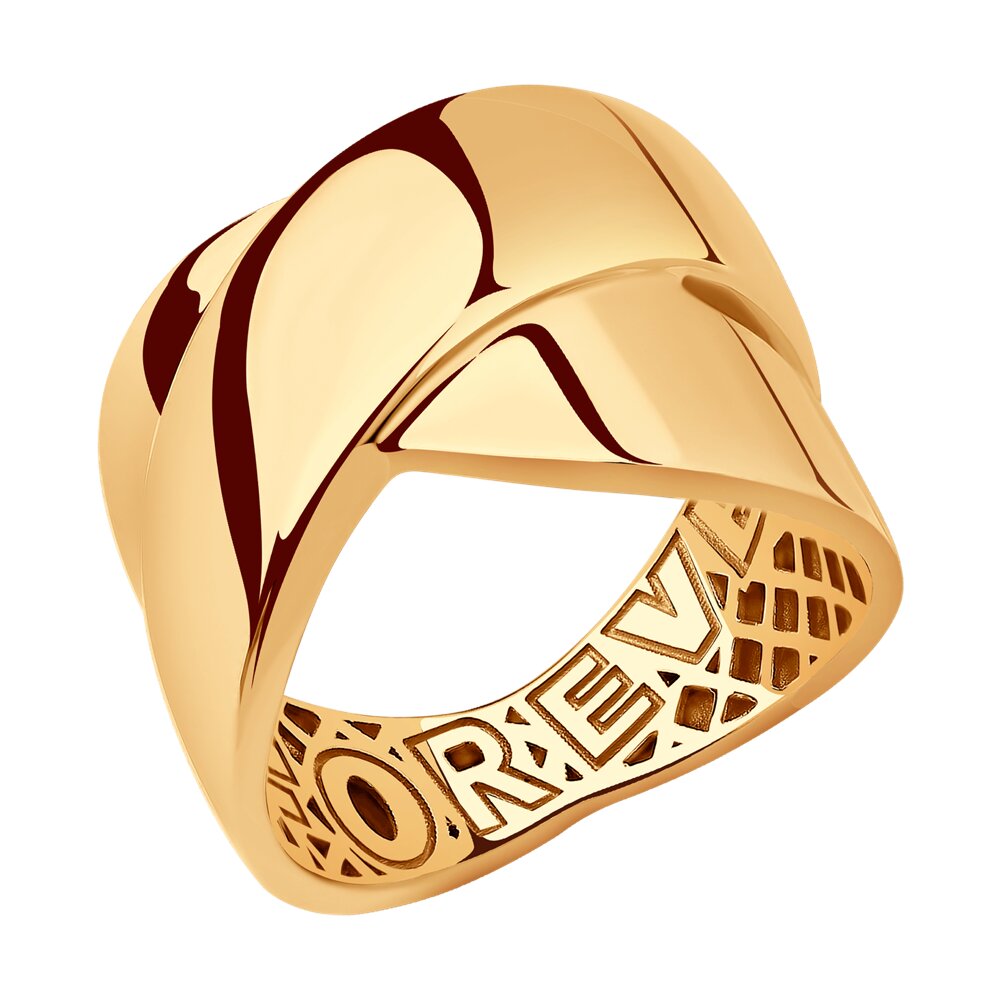 фото Кольцо из красного золота р. 17,5 sokolov 018998