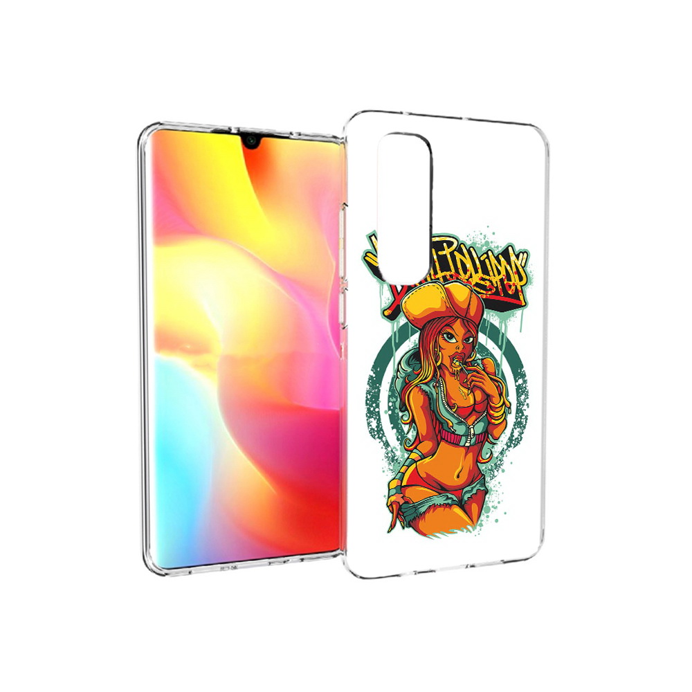 Чехол MyPads Tocco для Xiaomi Mi Note 10 Lite нарисованная девушка комикс, Прозрачный, Tocco 
Чехол MyPads Tocco для Xiaomi Mi Note 10 Lite нарисованная девушка комикс, Прозрачный, Tocco