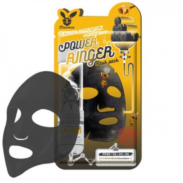 Тканевая маска Elizavecca Black Charcoal Honey Deep Power Ringer Mask, 2 шт, Elizavecca Тканевая маска с древесным углем и медом Black Charcoal Honey Deep Power Ringer Mask, 2 шт
Тканевая маска Elizavecca Black Charcoal Honey Deep Power Ringer Mask, 2 шт, Elizavecca Тканевая маска с древесным углем и медом Black Charcoal Honey Deep Power Ringer Mask, 2 шт