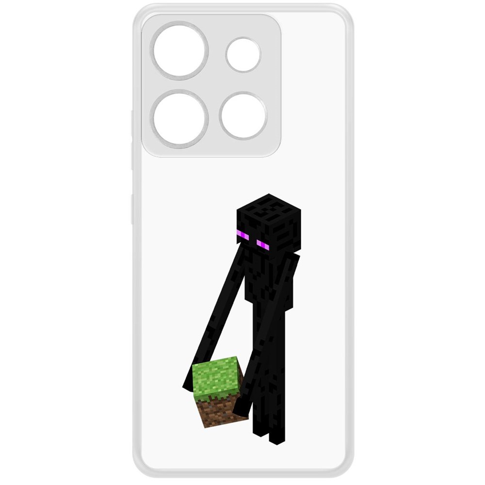 Чехол-накладка Krutoff Clear Case Minecraft-Эндермен для INFINIX Smart 7 HD, Прозрачный
Чехол-накладка Krutoff Clear Case Minecraft-Эндермен для INFINIX Smart 7 HD, Прозрачный