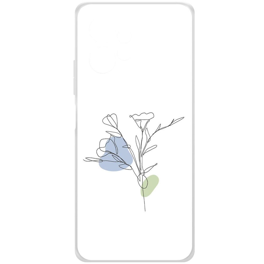 Чехол-накладка Krutoff Clear Case Эустома для Xiaomi Redmi Note 12 4G, Прозрачный
Чехол-накладка Krutoff Clear Case Эустома для Xiaomi Redmi Note 12 4G, Прозрачный