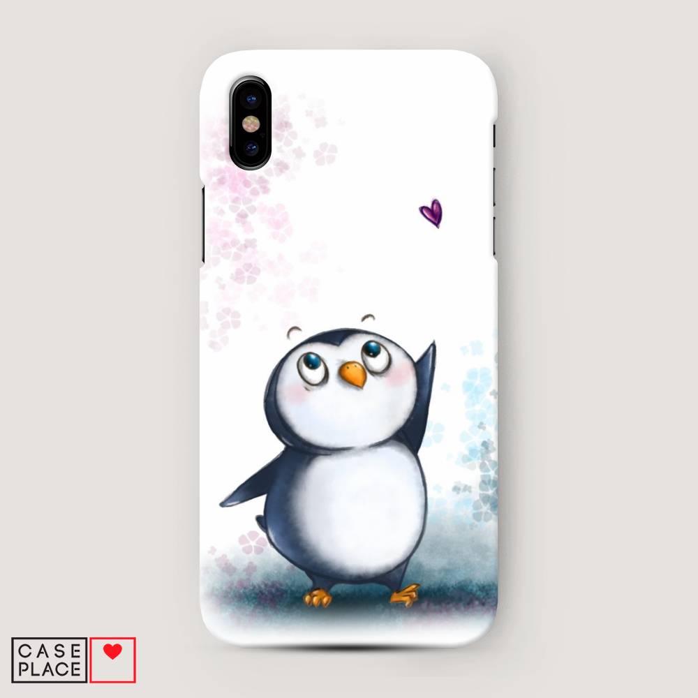 Пластиковый чехол "Пингвин и сердечко" на Apple iPhone XS Max (10S Max), 11920-1
Пластиковый чехол "Пингвин и сердечко" на Apple iPhone XS Max (10S Max), 11920-1