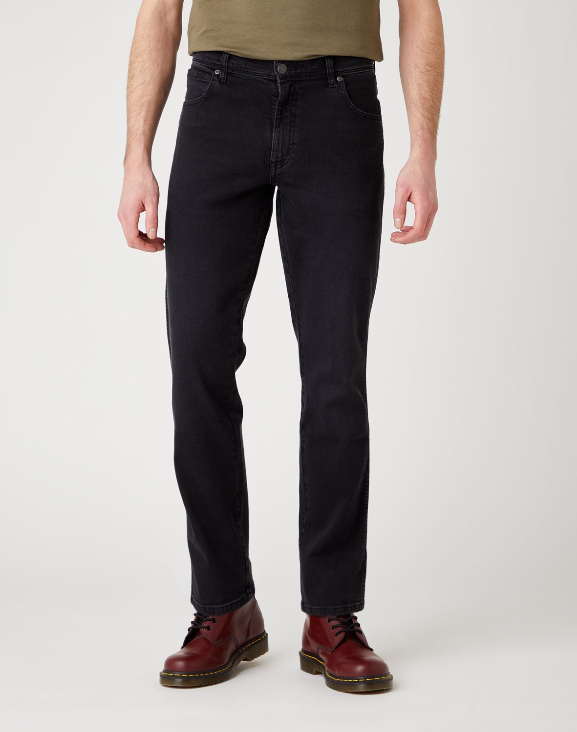 фото Джинсы мужские wrangler w12shp363 синие 30/34 us