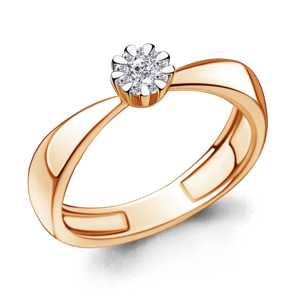 Кольцо из красного золота с бриллиантом р. 17 Aquamarine 961608к_585_кз, 961608к_585_кз
Кольцо из красного золота с бриллиантом р. 17 Aquamarine 961608к_585_кз, 961608к_585_кз