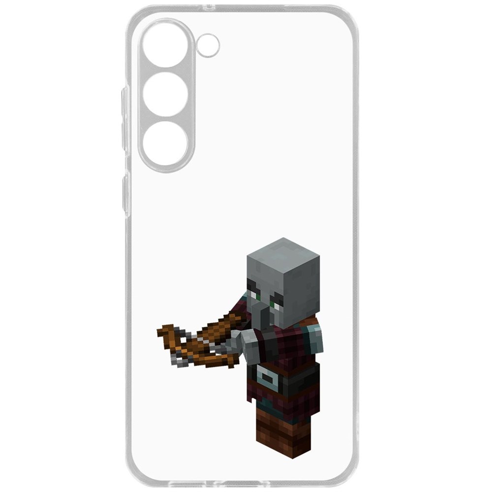 Чехол-накладка Krutoff Clear Case Minecraft-Разбойник для Samsung Galaxy S23+, Прозрачный
Чехол-накладка Krutoff Clear Case Minecraft-Разбойник для Samsung Galaxy S23+, Прозрачный