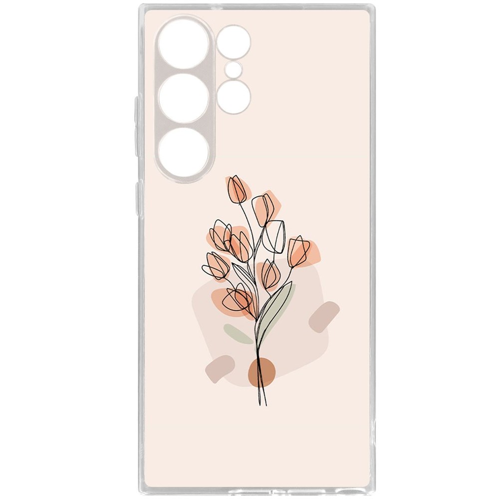 Чехол-накладка Krutoff Clear Case Букет тюльпанов для Samsung Galaxy S23 Ultra, Прозрачный
Чехол-накладка Krutoff Clear Case Букет тюльпанов для Samsung Galaxy S23 Ultra, Прозрачный